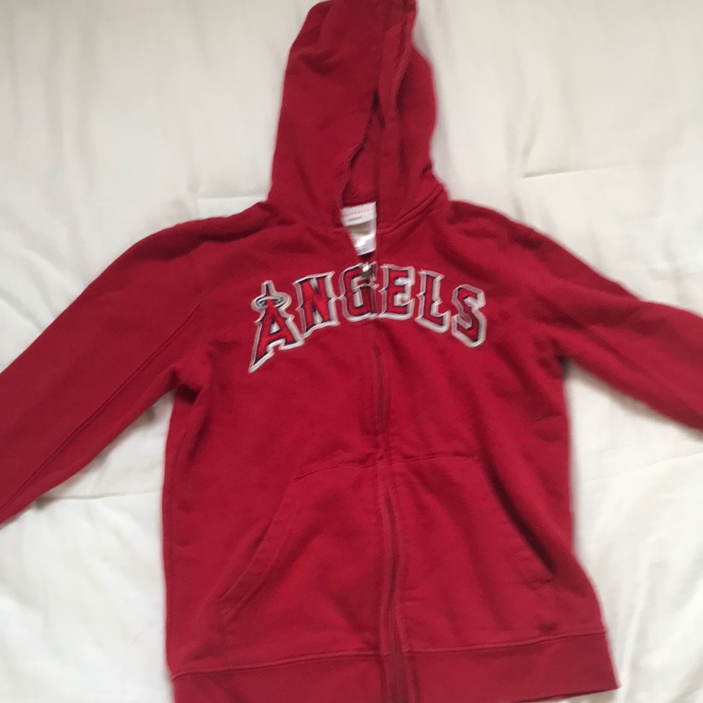 Angels baseball zip up